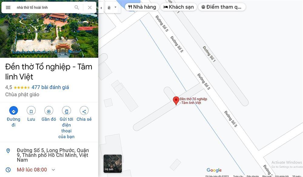 Sự thật Đền thờ Tổ nghiệp của Hoài Linh bị Google Maps đổi tên-3