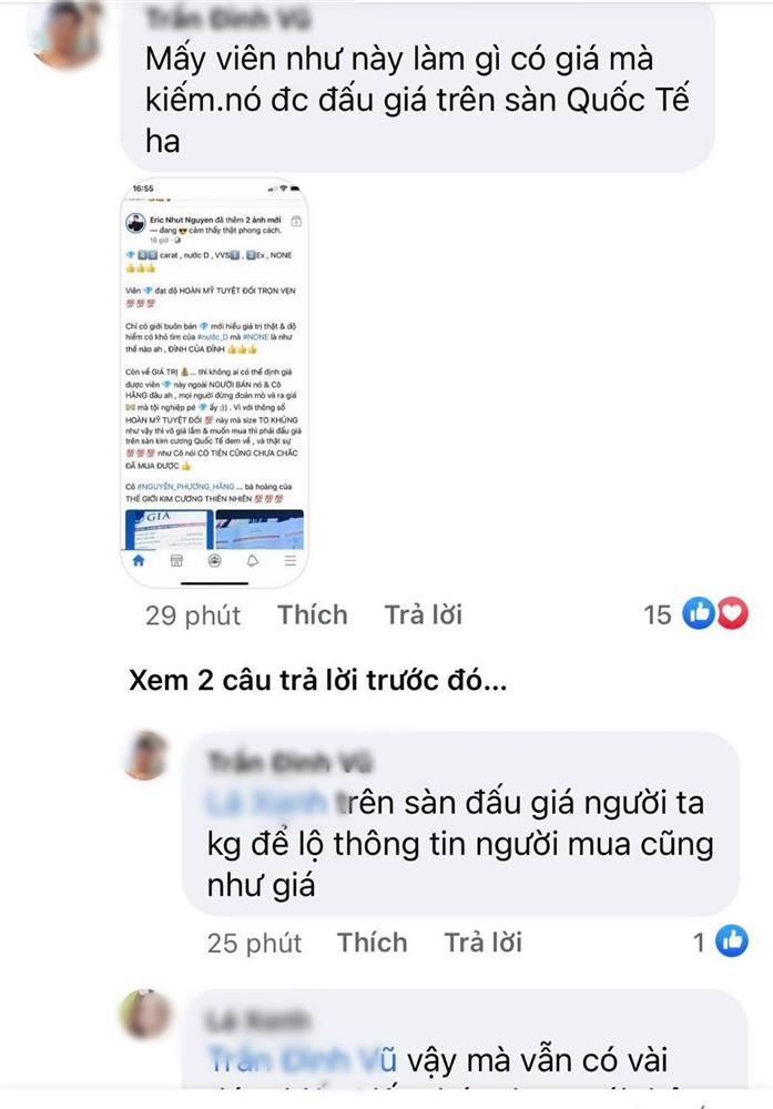 Viên kim cương 45 carat của bà Phương Hằng chỉ là hàng pha ke?-7