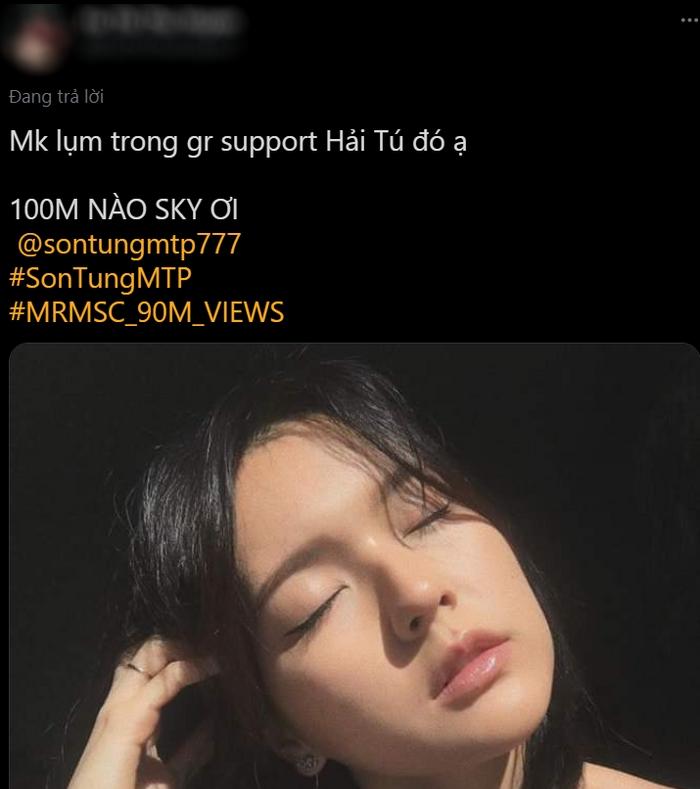 Kêu gọi cày view Sơn Tùng toàn dùng ảnh Hải Tú, fan chấp thuận tình mới của Sếp?-3