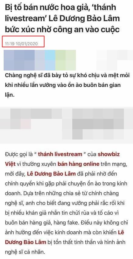 Nghiệp quật: Lê Dương Bảo Lâm từng nhờ công an điều tra khi bị tố bán nước hoa giả-3