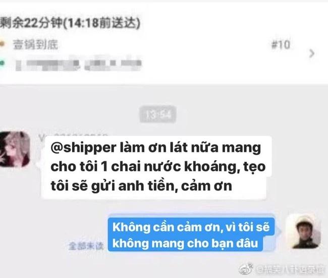 Giao hàng không gặp khách, Shipper có màn ngụy trang cười ra nước mắt-6