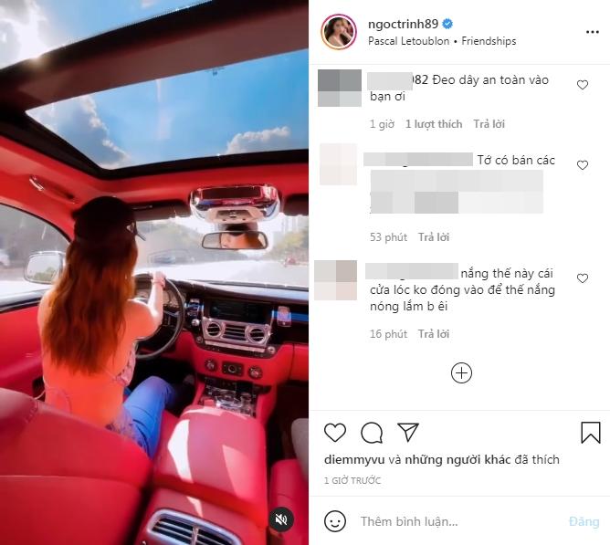 Ngọc Trinh gây khó chịu khi lái ô tô bất chấp quy tắc giao thông cơ bản-3