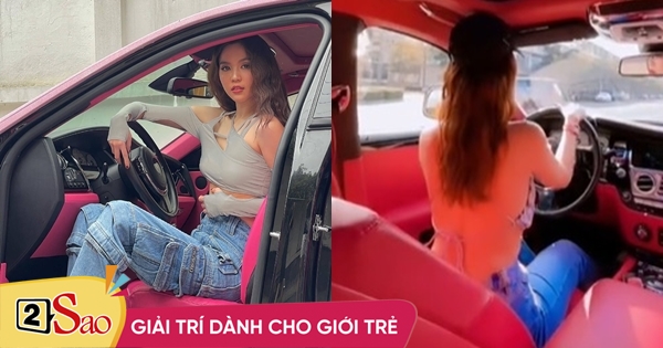 Ngọc Trinh bị nhắc nhở khi cưỡi xế hộp bạc tỷ ra phố