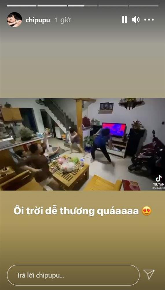 Chi Pu đứng ngồi không yên trước màn quẩy Đóa Hoa Hồng cực nhiệt của fan-2