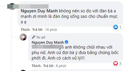 Bị bà Phương Hằng tuyên bố lột trần, Duy Mạnh: Làm đi anh đợi-6