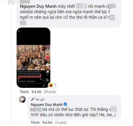 Bị bà Phương Hằng tuyên bố lột trần, Duy Mạnh: Làm đi anh đợi-7