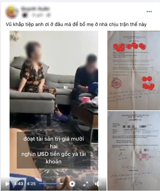 Lộ clip nghi Vũ Khắc Tiệp trốn nợ suốt 10 năm, chủ nợ đến tận nhà bố mẹ đòi-1