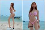 Elly Trần diện bikini khoe body bốc lửa nhưng sao mặt 'buồn ngủ' thế kia!