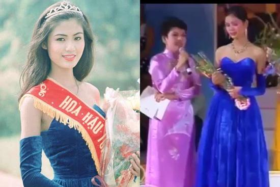 Nhìn lại khoảnh khắc đăng quang huy hoàng của hoa hậu Thu Thủy