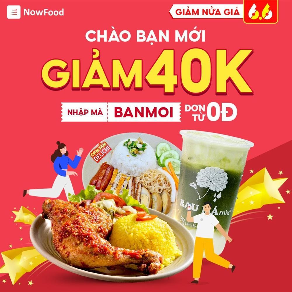Lướt NowFood khám phá bộ quà tặng ‘khủng’ dành riêng mùa sale giữa năm 6.6-4