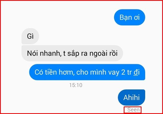 Khi cậu bạn chơi hệ văn vở đi vay tiền bạn thân, đọc chỉ biết cười trừ-6