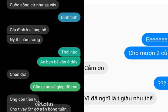 Khi cậu bạn chơi hệ văn vở đi vay tiền bạn thân, đọc chỉ biết cười trừ