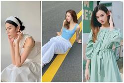 Street style: Dàn sao Việt lăng-xê trang phục pastel xoa dịu ngày hè