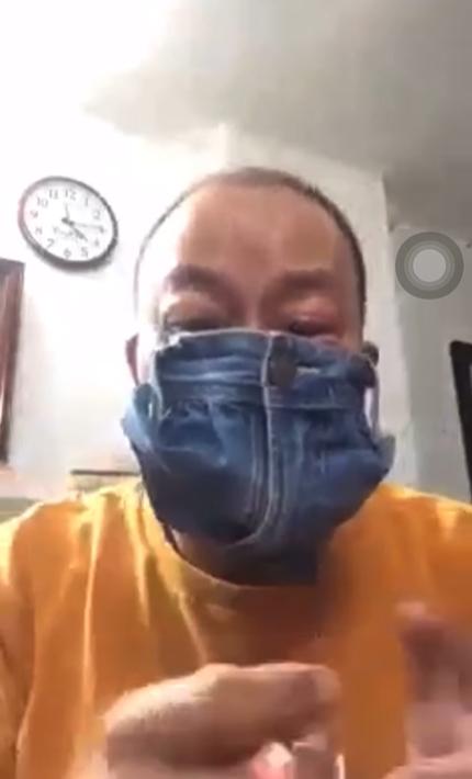 NSƯT Đức Hải phản cảm cực độ khi quay clip cắt quần làm khẩu trang-1