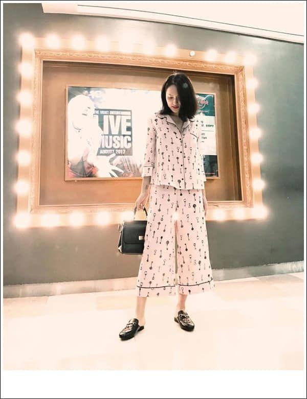 Đồ ngủ pyjama cũng trở nên sành điệu qua bàn tay Minh Tú!-6