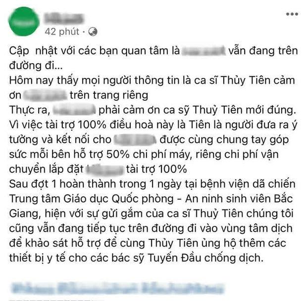 Chưa hết biến: Thuỷ Tiên bị tố nhận vơ 22 máy điều hoà hỗ trợ y bác sĩ ở Bắc Giang?-6