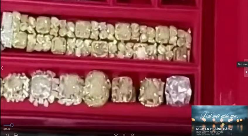 Bà Phương Hằng rinh thêm 2 bộ kim cương hàng trăm carat-7