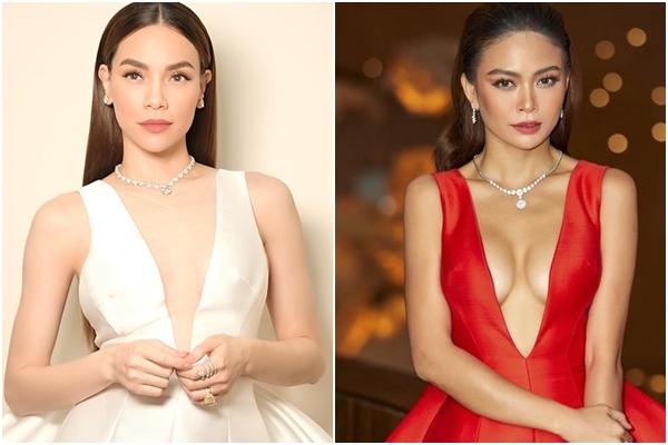 Sao Á - Âu diện đồ Công Trí: Người hóa nàng thơ, nàng khoe ngực khủng-11