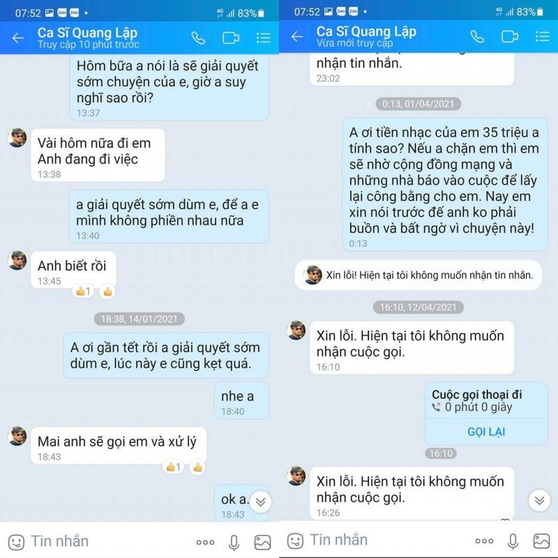 Biến căng: Nam ca sĩ Đắp Mộ Cuộc Tình bị tố cướp trắng trợn bản quyền 17 ca khúc của một tác giả trẻ?-6