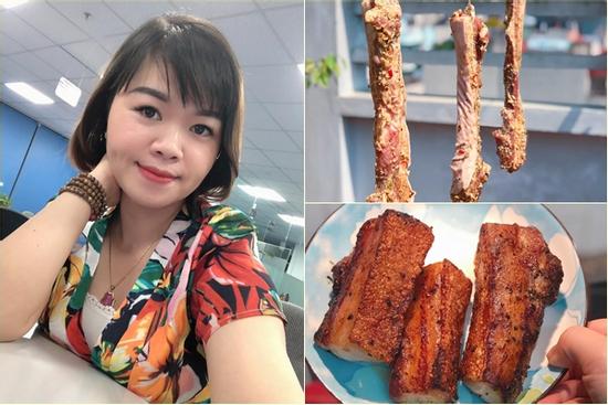 Thịt lợn thì rẻ, chị em đua nhau làm 'ba chỉ một nắng' nhìn đã mắt