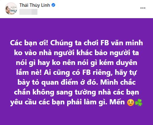 Thái Thùy Linh ủng hộ tước danh hiệu Hoài Linh và điều kiện đi kèm-2