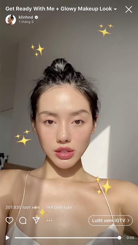 Hè oi ả, sao Việt đua nhau make-up glow trong vắt như pha lê-1