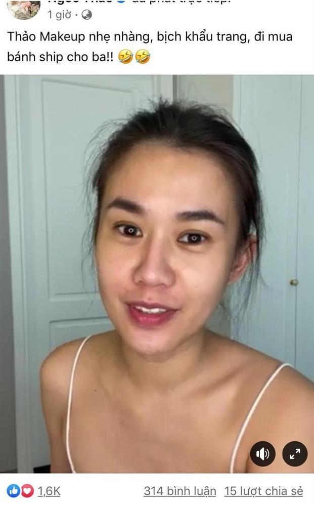 Không son phấn, nhan sắc Ngọc Thảo có ảo như phây?-1