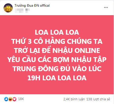 Bà Phương Hằng báo lịch livestream, Huấn Hoa Hồng còm một câu hút 1,7k like-2