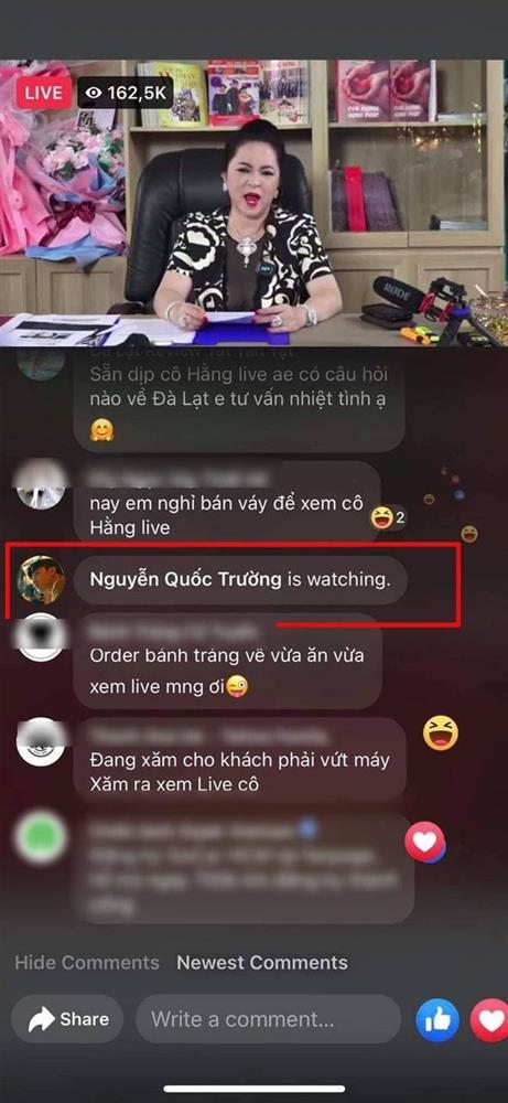 Bà Phương Hằng báo lịch livestream, Huấn Hoa Hồng còm một câu hút 1,7k like-5
