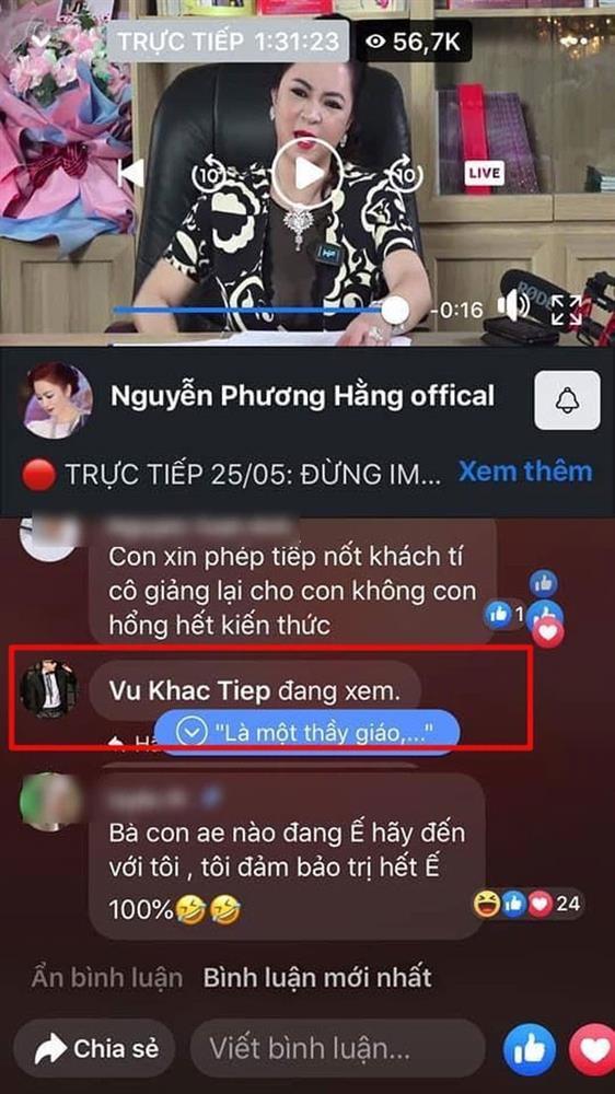 Bà Phương Hằng báo lịch livestream, Huấn Hoa Hồng còm một câu hút 1,7k like-4