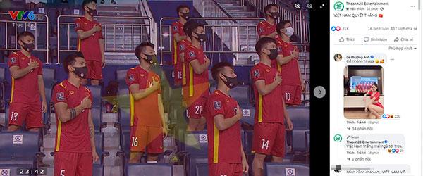 Hot girl đình đám ăn mặc mát mẻ cổ vũ cho tuyển Việt Nam-1