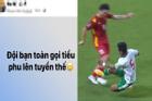 Người hâm mộ nổi cáu khi tuyển Việt Nam liên tục bị Indonesia phạm lỗi thô bạo