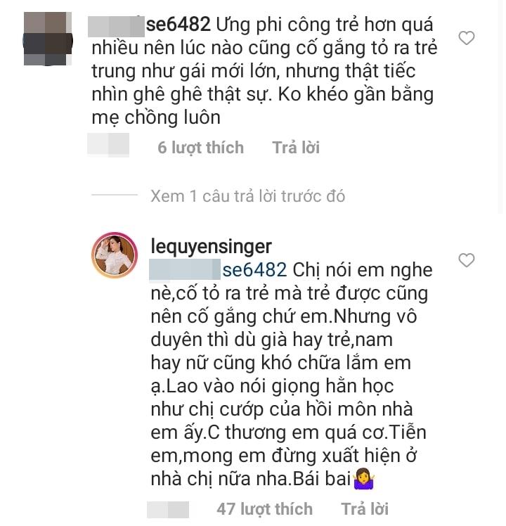 Yêu Lâm Bảo Châu, Lệ Quyên bị mỉa mai già gần bằng mẹ chồng-3