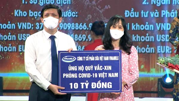 Vinamilk chung tay cùng Chính phủ, góp Quỹ vắc xin phòng Covid-19-1