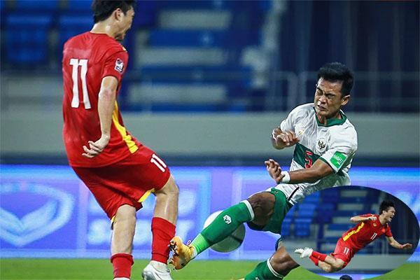 Loạt phát ngôn chất chơi của BLV Tạ Biên Cương, Khắc Cường trận Việt Nam - Indonesia-11