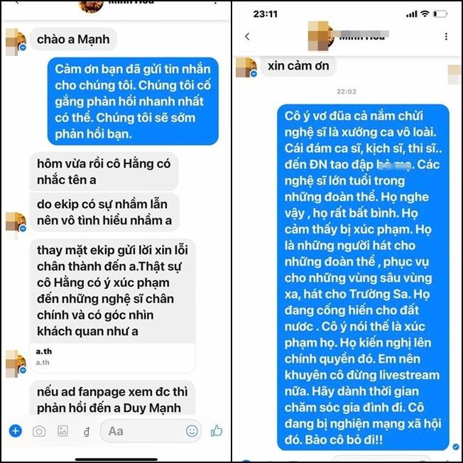 Nhận lời xin lỗi từ bà Phương Hằng, Duy Mạnh vẫn cành cao?-1