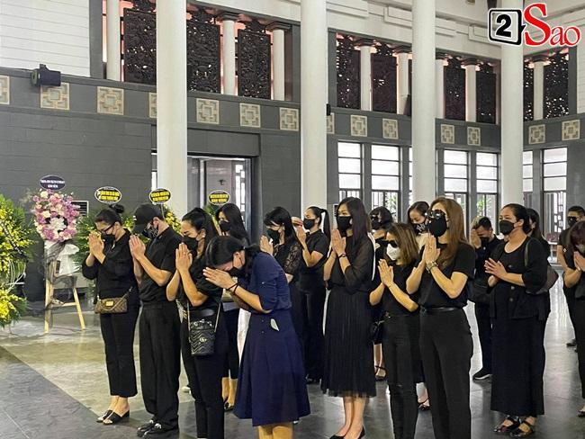 Minh Tiệp khóc, Đỗ Mỹ Linh lặng người trong tang lễ hoa hậu Thu Thủy-8