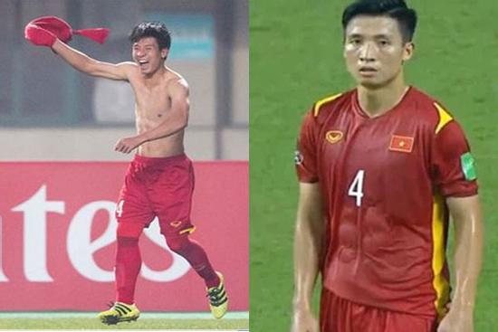 Bùi Tiến Dũng đổ mồ hôi ướt áo lộ body 6 múi, bà xã có hành động gây bão