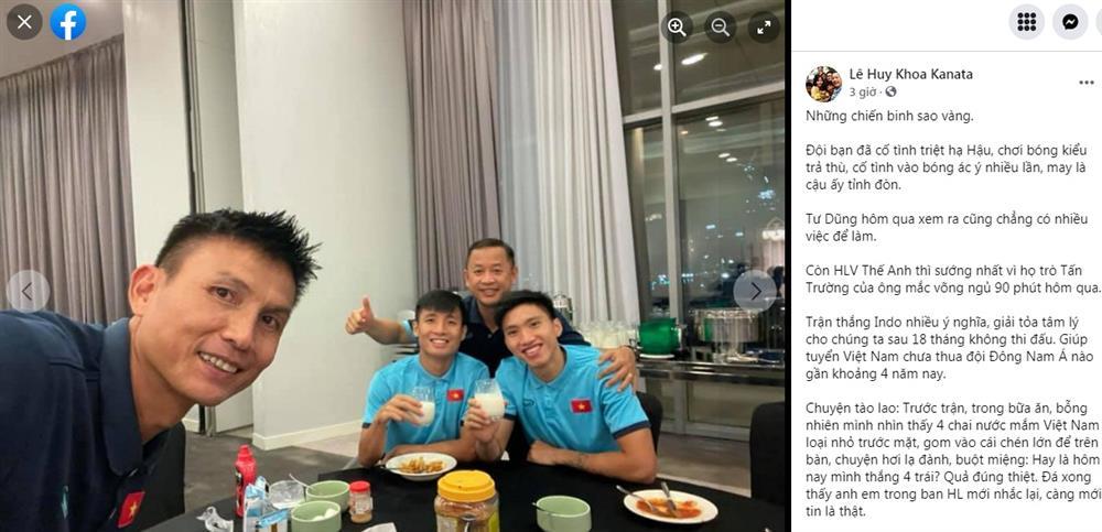 Trợ lý tuyển Việt Nam tiết lộ cầu thủ Indonesia muốn triệt hạ Văn Hậu-2