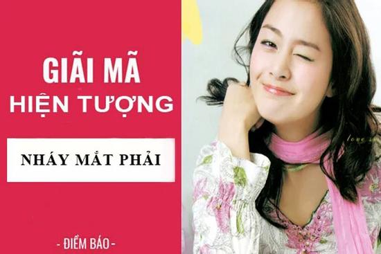 Nháy mắt phải là điềm gì? Dự báo tốt hay xấu?