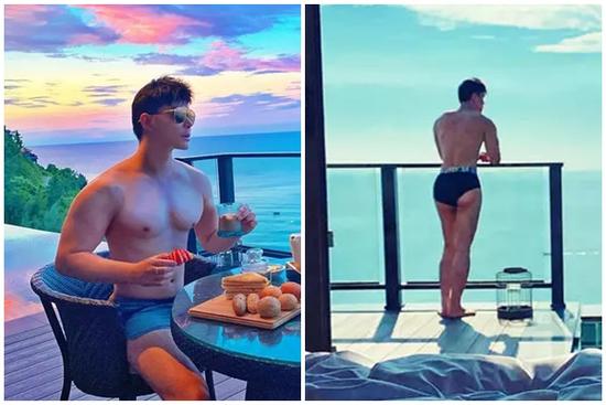 Mặc kệ drama, Nathan Lee diện quần không che nổi vòng 3 'cháy mắt'