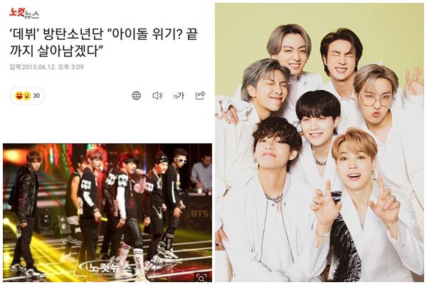 BTS debut bị mỉa mai ‘không biết tồn tại được không’, fan đào lại giờ tự hào không ngớt