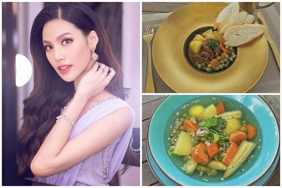 Đảm đang và khéo léo như Lan Khuê, bát đĩa phải cùng tone món ăn mới chịu