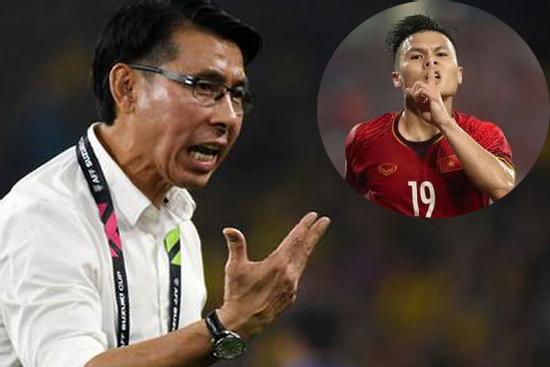 HLV Malaysia thấy may mắn khi Quang Hải 'gặp hạn' trước trận sinh tử