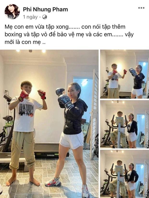 Trước khi bị tố thú dữ, mẹ con Phi Nhung - Hồ Văn Cường tình cảm ngập tràn-4