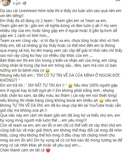 Ngọc Thảo nói gì về mặt mộc gây thất vọng?-2