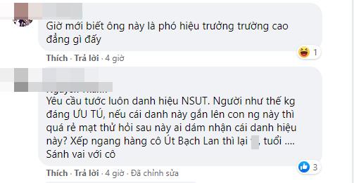 Đức Hải mất chức Phó Hiệu trưởng, dân mạng: Cần tước luôn NSƯT-4