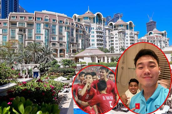 Lóa mắt trước nơi ăn chốn ở của tuyển Việt Nam tại Dubai