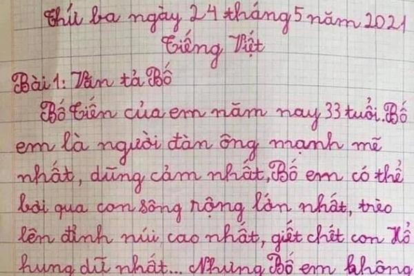 Bài văn bóc phốt mẹ của học sinh tiểu học khiến dân tình cười ngất-3