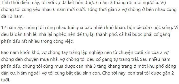 Phút định mệnh vợ bế con sang đường và nỗi ân hận suốt đời của chồng-1